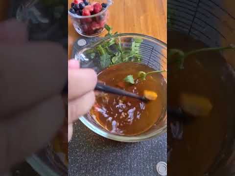 TÉ FRÍO CON FRUTOS ROJOS