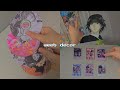🍜 weeb decor : anime CDs wall, nendoroid polcos + glass painting [ 𝗰𝗼𝗹𝗹𝗮𝗯 𝘄/𝗶𝗵𝗲𝗮𝗿𝘁𝗸𝗮𝘆 ]
