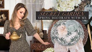 Spring Decorate with Me // Art & Tablescape Ideas