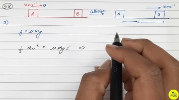 hc verma solution  | Centre of mass ,Linear momentum, Collision   | chapter 9 | question 58