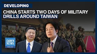 China starts Two Days of Military Drills Around Taiwan | Dawn News English