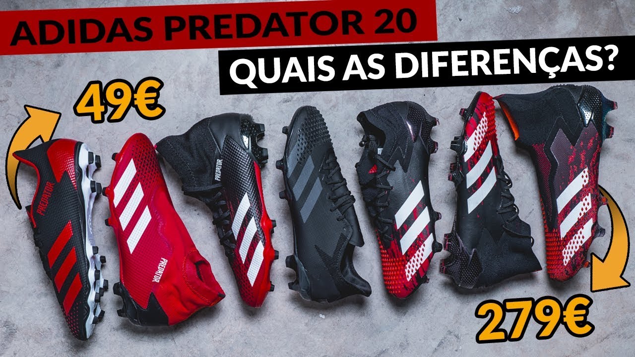 chuteira predator 20