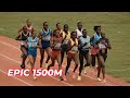 Epic womens 1500m final  kdf athletics championships 2024