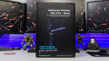 Alphacool Eisbaer 280mm Modular AIO Cooler | UNBOXING