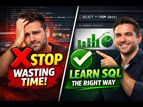 How to Learn SQL for Data Analysis (Stop Wasting Your Time)