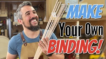 How To Make Your Own Guitar Binding From Scratch