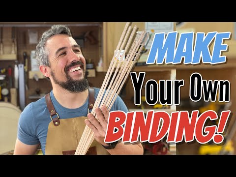 How To Make Your Own Guitar Binding From Scratch