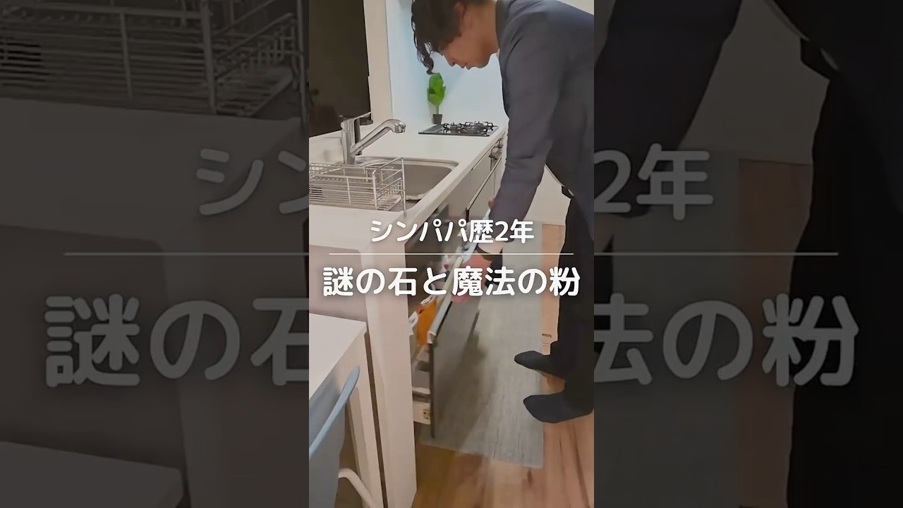 シンパパ歴2年　謎の石と魔法の粉