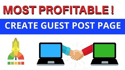 How to Create Guest Post Page on Blogger