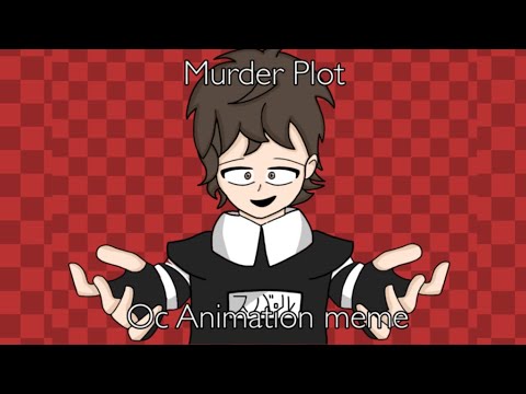Murder plot animation meme |Oc: Andrew| TW: Flash, glitch, and blood