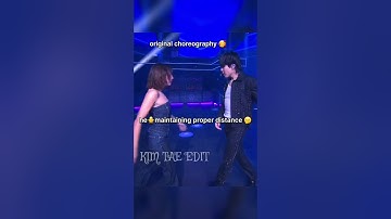 the way jimin🐥 change the choreography😍 to save the girl🥰💜#bts #jimin #shorts