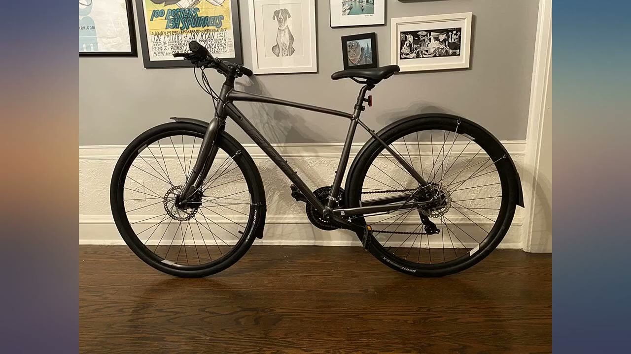 SKS Set, Matte Black, Bicycle, Commuter, Road, Bike review - YouTube