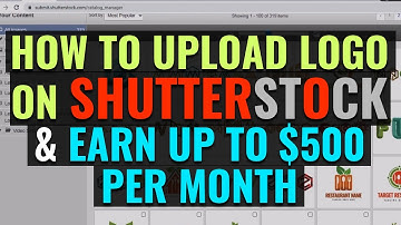 How to Prepare and Submit Logo On Shutterstock | How to Upload Logo On Shutterstock