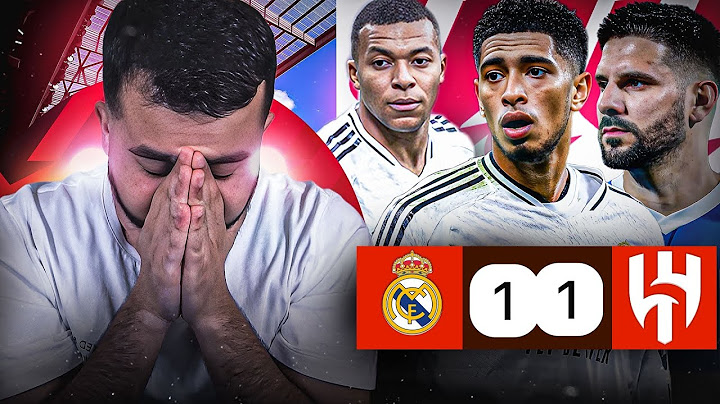 DIFFERENT SEASON.. SAME SUFFERING | REAL MADRID 1-1 AL HILAL REACTION!