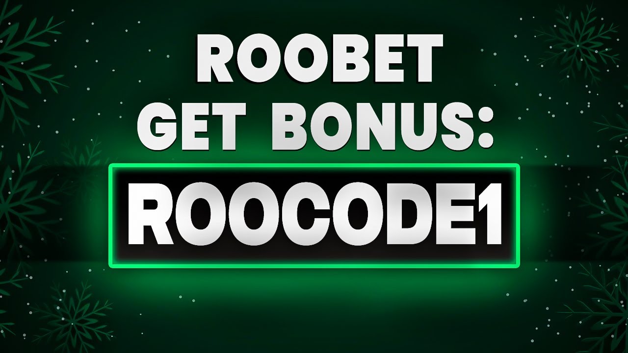 Roobet Promo Code "ROOCODE1" — Get FREE CASH DROP Roobet Code