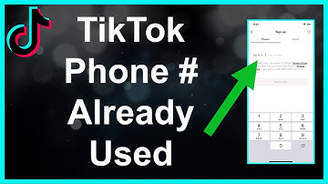 TikTok Phone Number Already Used