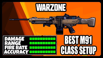 NEW OVERPOWERED M91 CLASS SETUP IN WARZONE! BEST M91 CLASS SETUP!