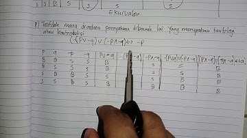 LOGIKA INFORMATIKA |PENJELASAN SOAL NOMOR#7