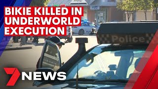 Fears of escalating gang wars after former bikie executed in Sydney | 7NEWS