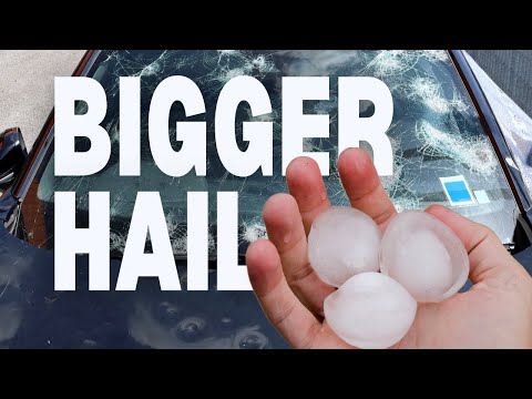 Why HAIL STORMS could get bigger and more damaging