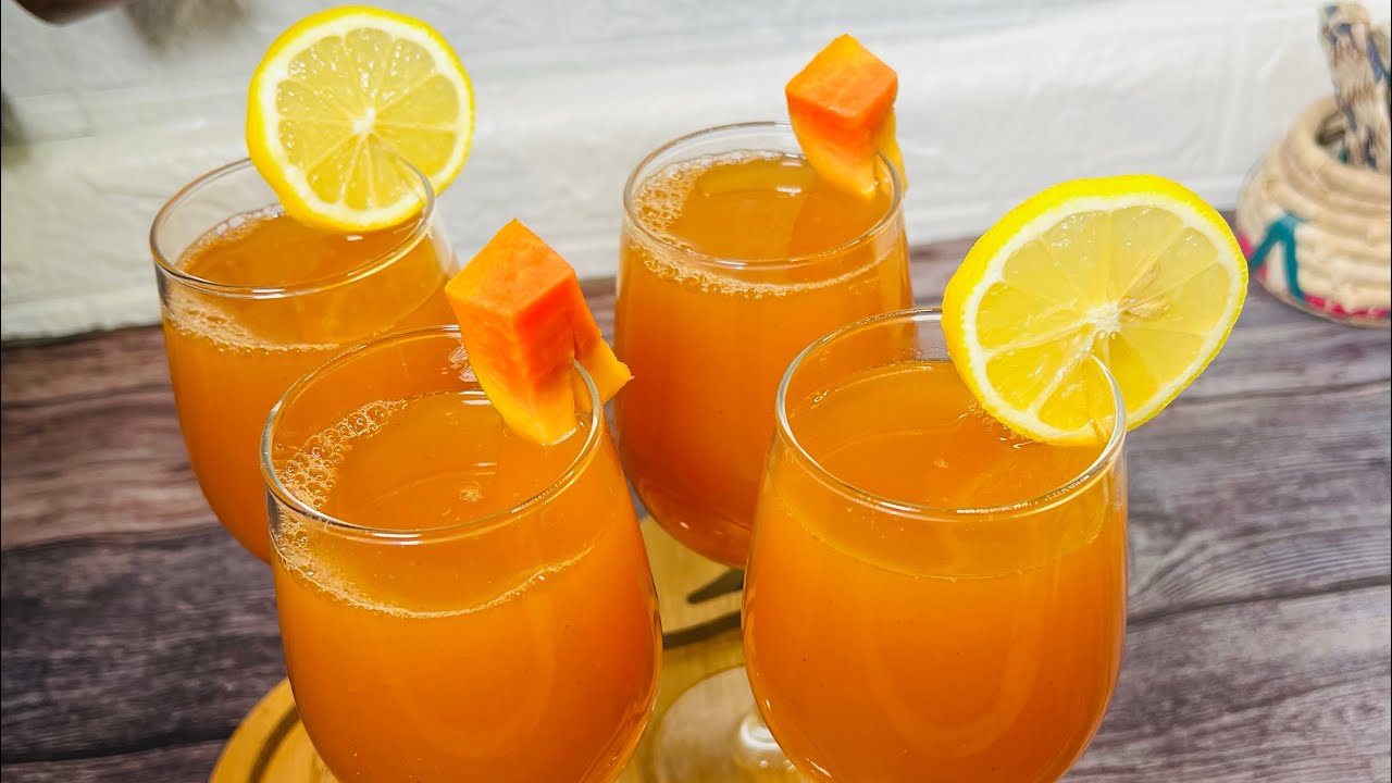 Papayé djimanfai (jus de papaye )