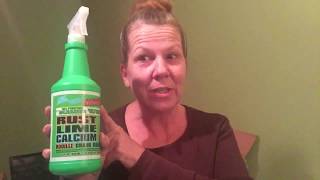 Product Review: LIME RUST CALCIUM By AWESOME [Dollar Tree Purchase] Cheap Cleaning Products Work