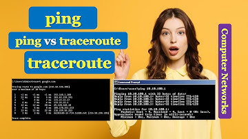 What is PING | What is TRACERT | Ping vs Traceroute | PING and TRACERT