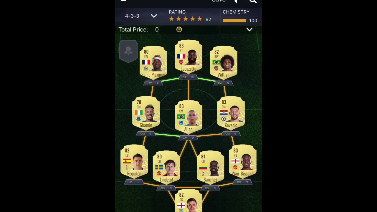 Fifa 21 Starter Squad (Premier League)