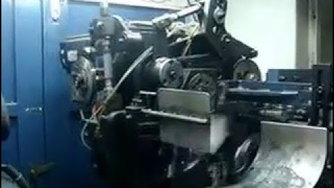 Bonnell Spring Coiling Machine