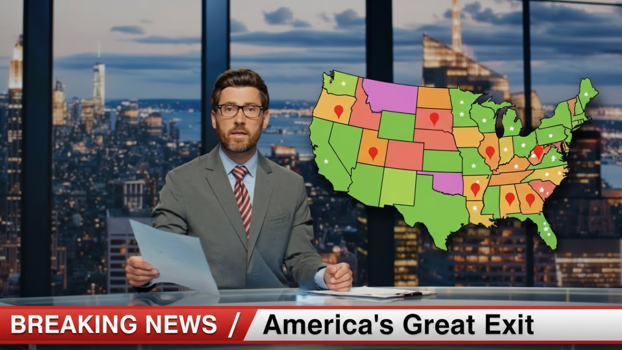 10 States Americans Are Leaving the Fastest in 2025 - YouTube