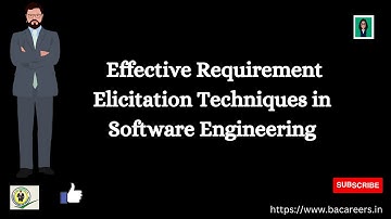 Effective Requirement Elicitation Techniques in Software Engineering| ba careers