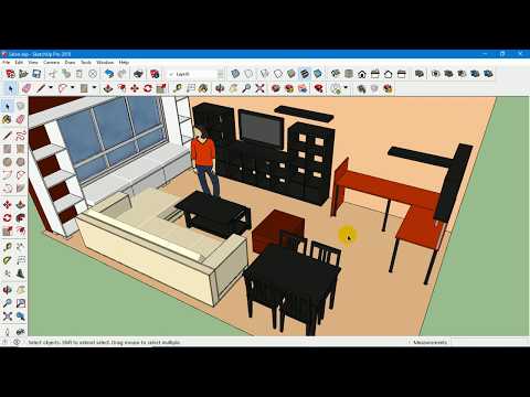 Hướng dẫn sử dụng thư viện 3D Warehouse trong Sketchup