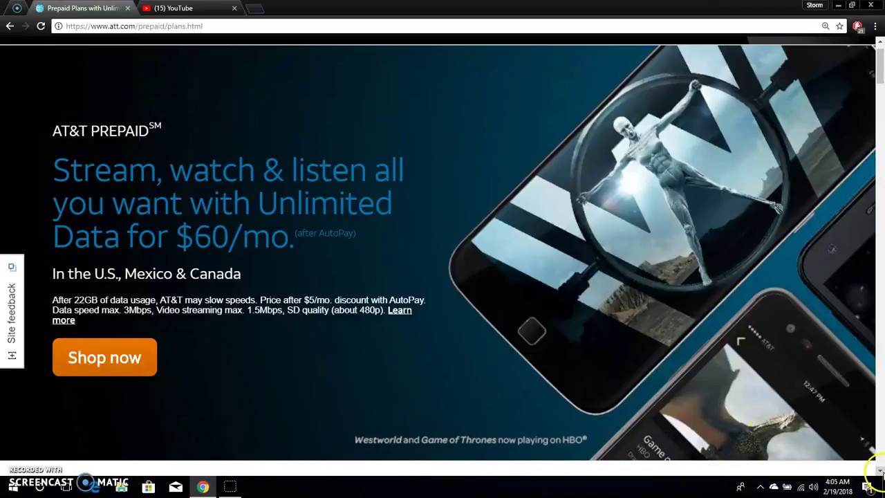 AT T PREPAID Introduces A 85 month Unlimited Plan Thoughts YouTube