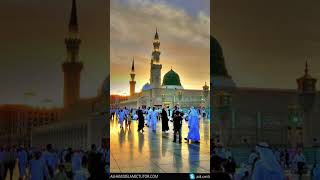Madina Pak 🕌 &amp; Khana Kaaba 🕋 Beautiful View | Heart Touching Islamic Shorts 2026 #viral #trrending
