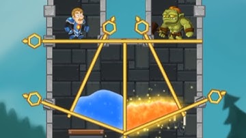 Hero Rescue How to loot & Pull the Pin Him Out - All Levels