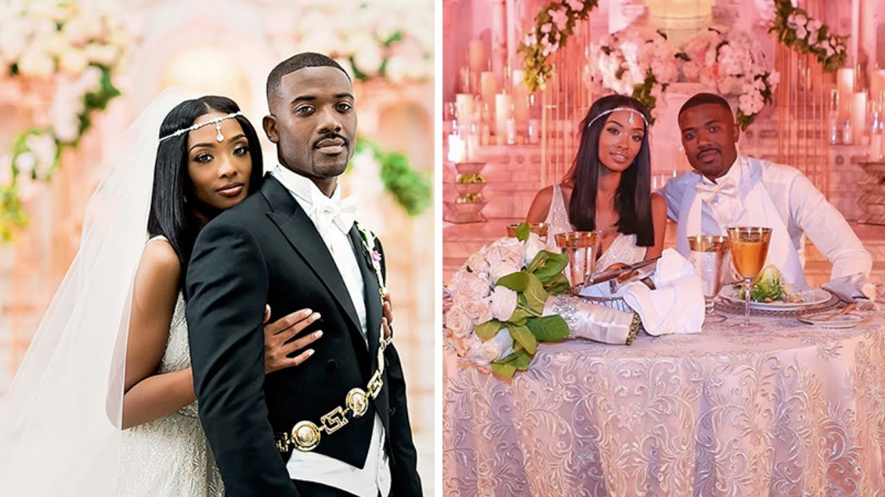 Ray J & Princess Wedding Photos