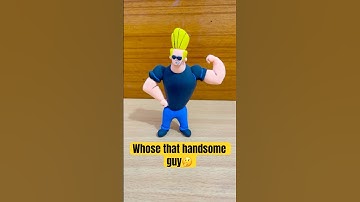 Johnny bravo 🤩 #johnnybravo #cartoon #cartoonnetwork #clay #superclay #90skids #toys #shortsfeed