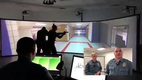 Florissant Police Departments MILO PRO Range Simulator Training