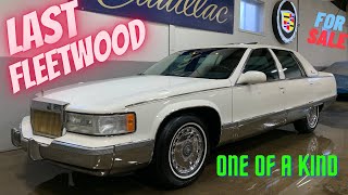 1996 Cadillac Fleetwood Brougham FOR SALE! One of a Kind CUSTOM LT-1 Rare Trim LAST YEAR 65K Miles