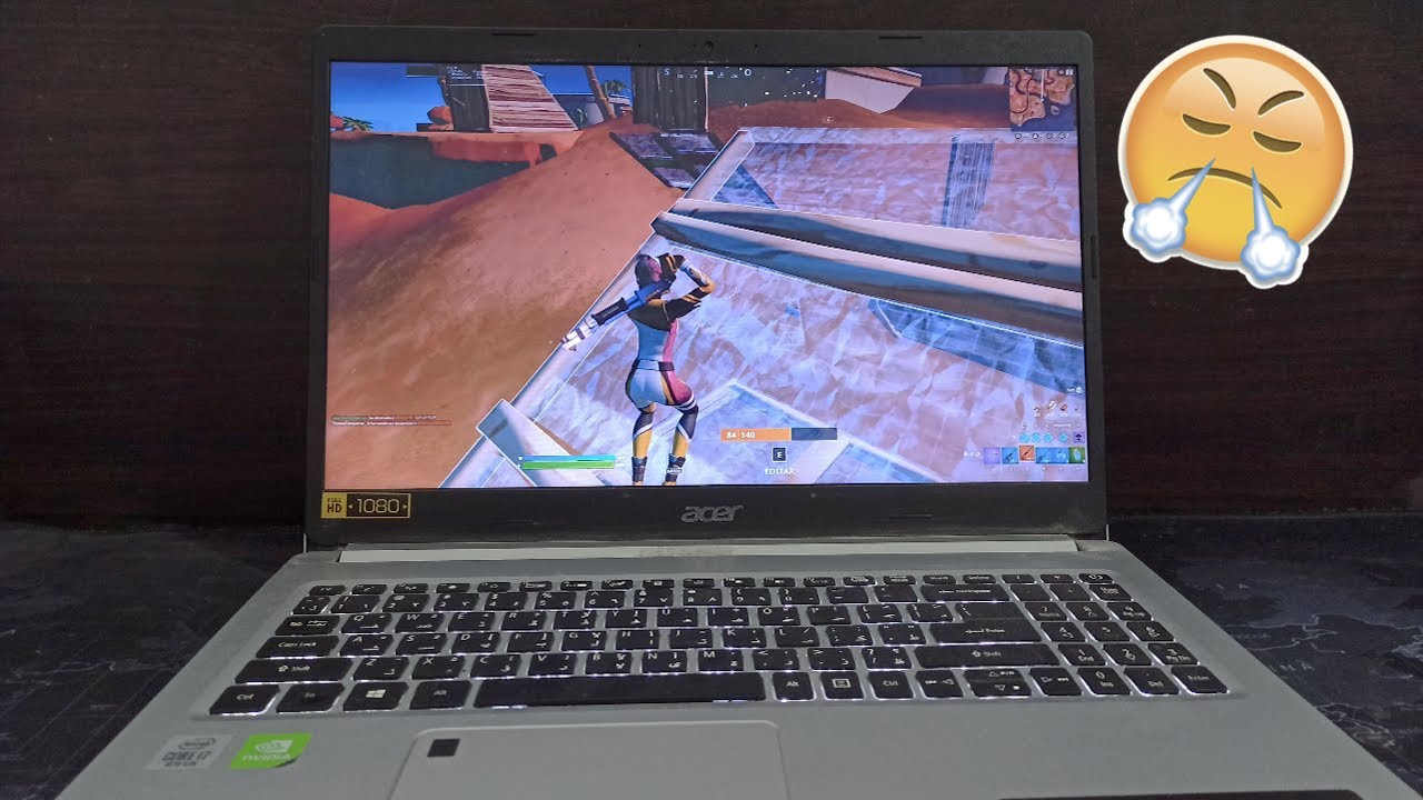 Playing Fortnite on a non gaming Laptop mx 250 performance test