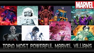 [10อันดับตัวร้ายขั้นเทพมาเวล][Top10 most powerful marvel villians]comic world daily