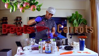Blending Beet pulp and Carrot Pulp...|kbklynjuicing