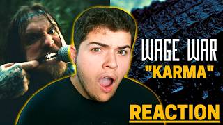 MY LEAST FAVORITE FROM THE EP... | Wage War - KARMA | REACTION