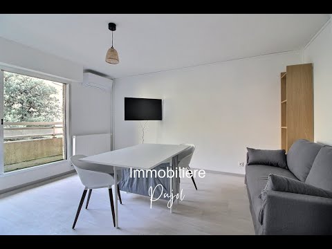 Castellane/Lodi - T1 meublé , climatisé avec balcon sur jardin au calme – visite virtuelle