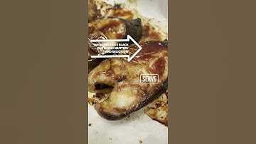 Sweet and Savoury Soy Glazed Black Cod (Sable Fish) 甜醬油烤黑鱈魚 #MadeByCat* #Short #Umami #CookingTips