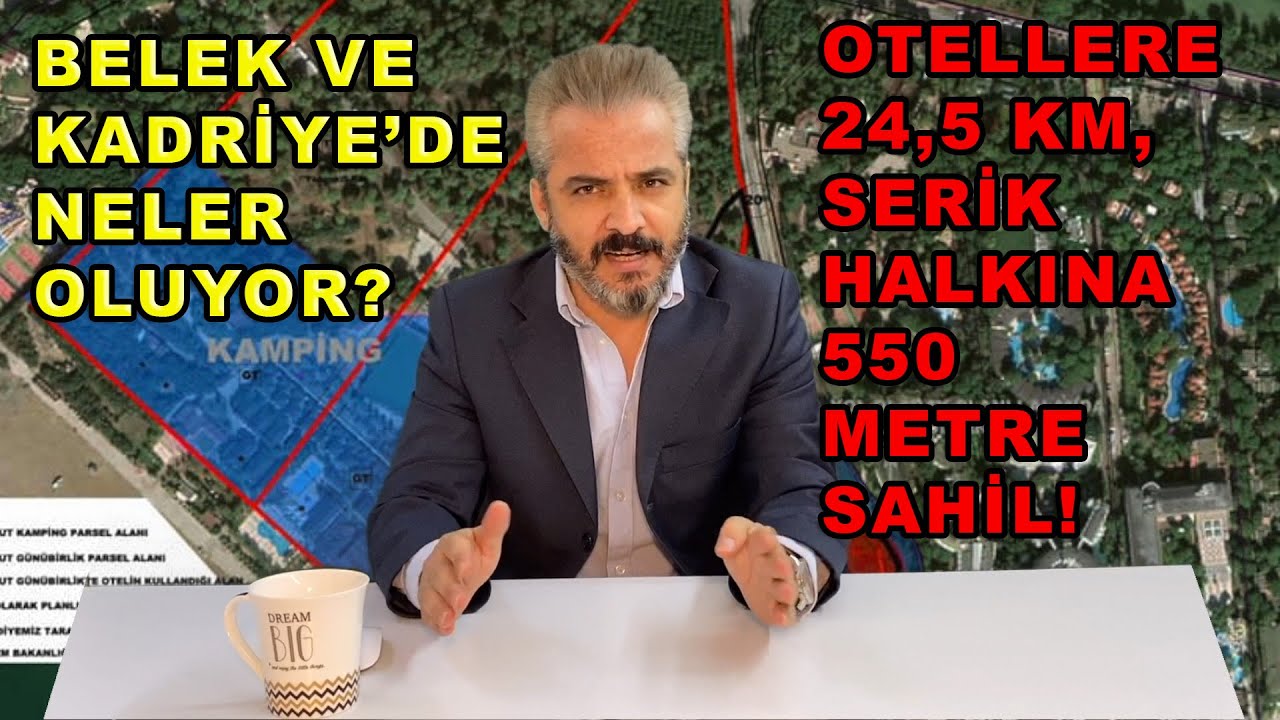 BELEK VE KADRİYE'DE HALKA AVUÇ İÇİ KADAR YER BIRAKILIYOR!