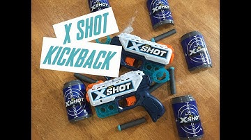 XSHOT KICKBACK IN DEPTH REVIEW & UNBOXING!!!