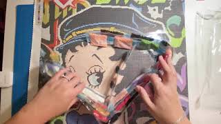 Diamond Art Club Biker Betty & Boop Oop a Doop Unboxing (The Enabler Series)