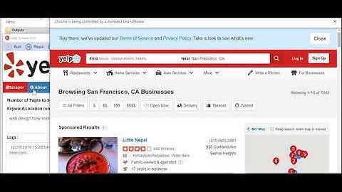 Yelp Scraper