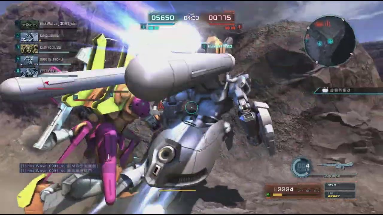 ゴマ様 Gundam Battle Operations #8307: Prototype Zeta Gundam [X1] Lv 1
